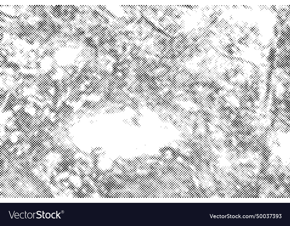 Grunge abstract halftone pattern effect background vector image Grunge abstract halftone pattern effect background