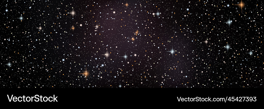Night sky Royalty Free Vector Image - VectorStock