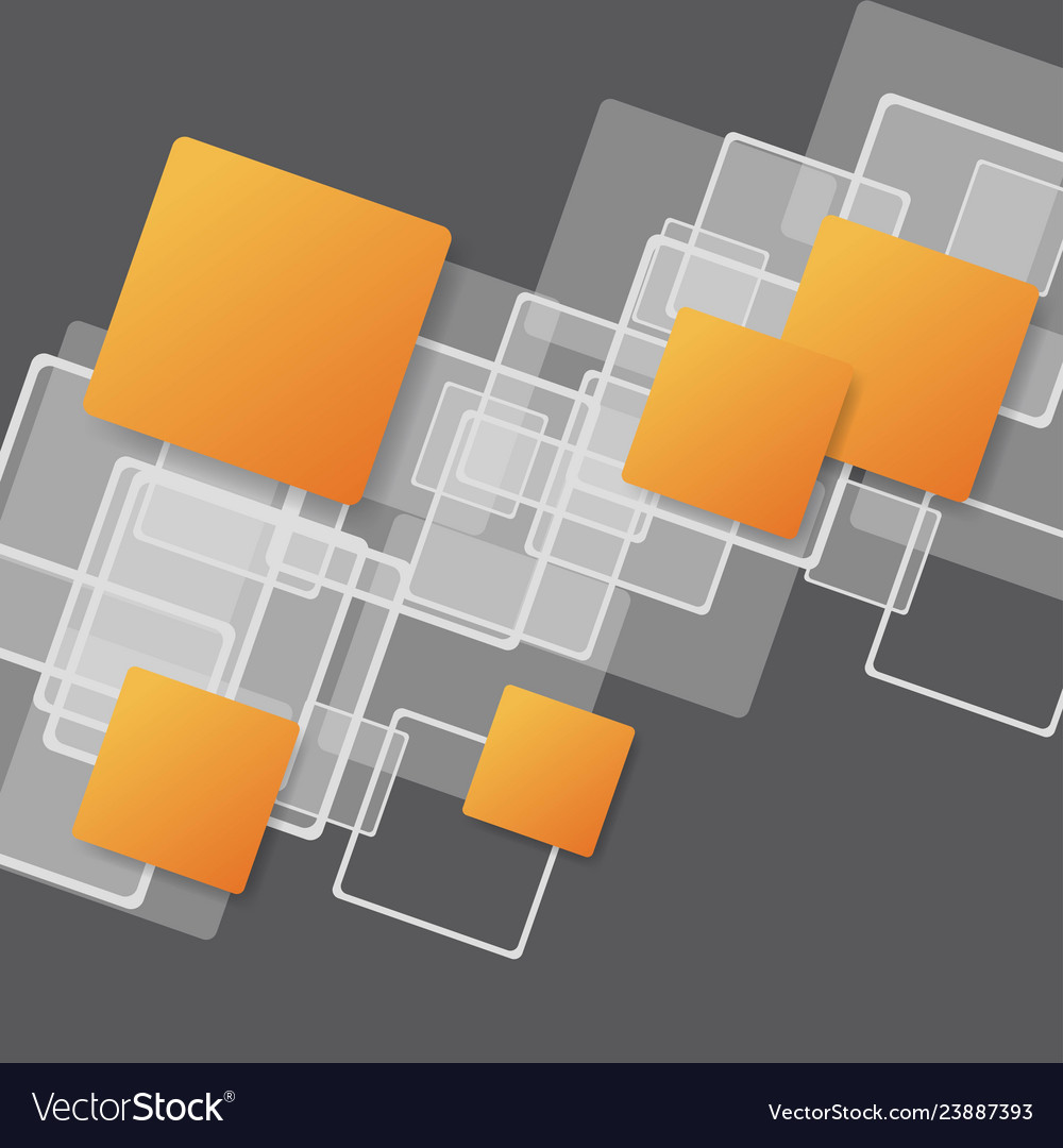 Overlapping Quadrate Konzept vector image Overlapping Quadrate Konzept