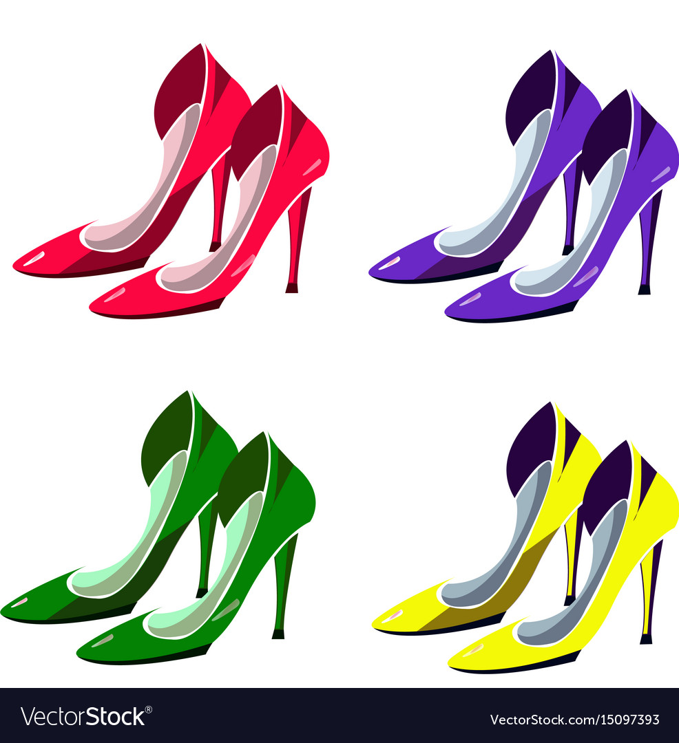 Shoes Royalty Free Vector Image - VectorStock