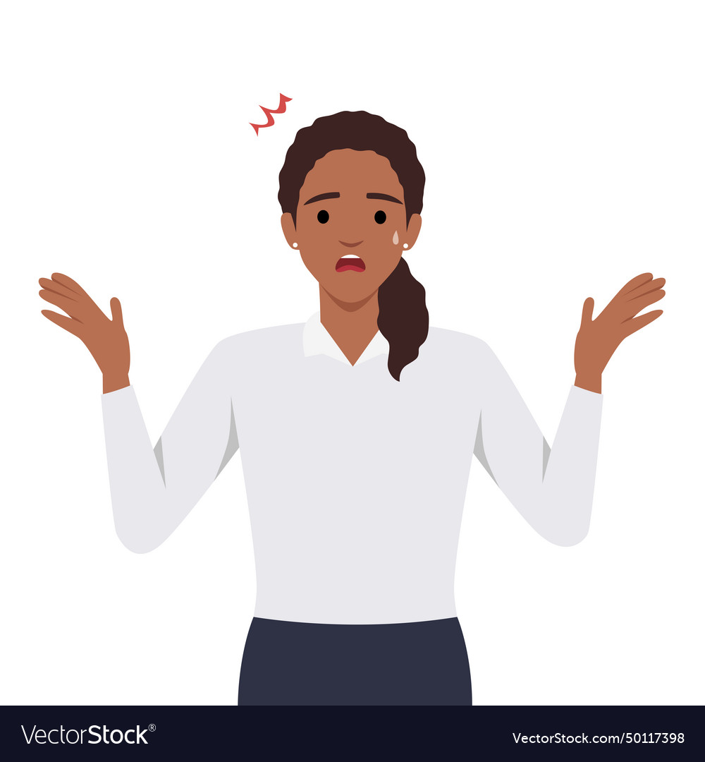 Female character can not find solution and asks