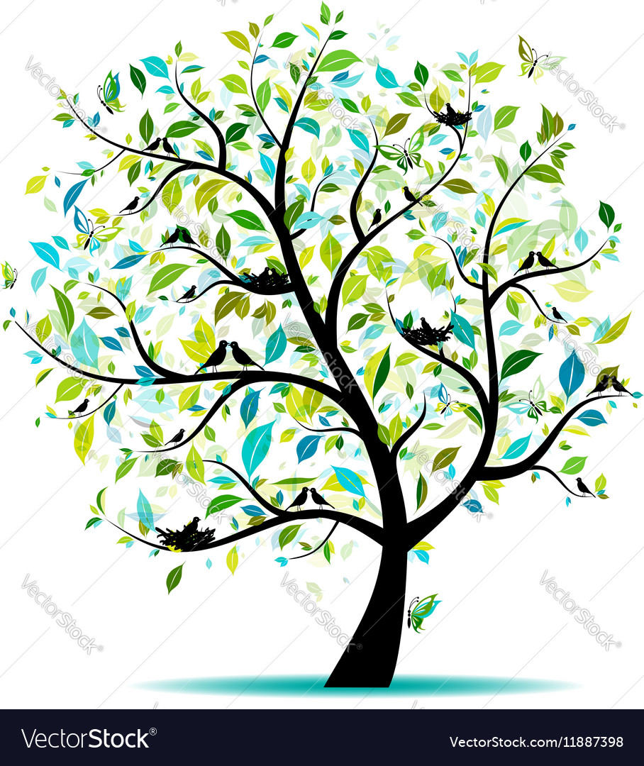 Spring tree for your design