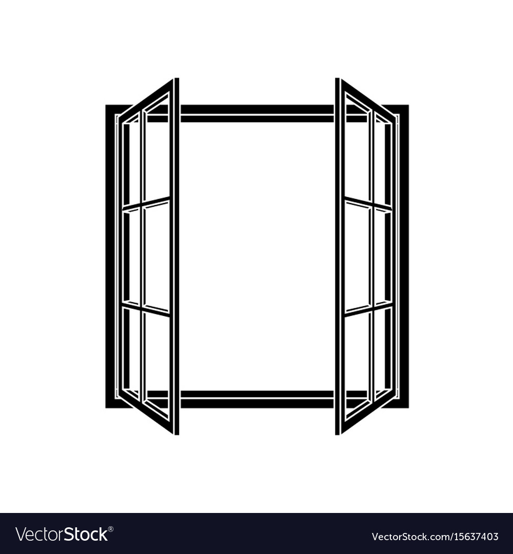 Open window frame icon