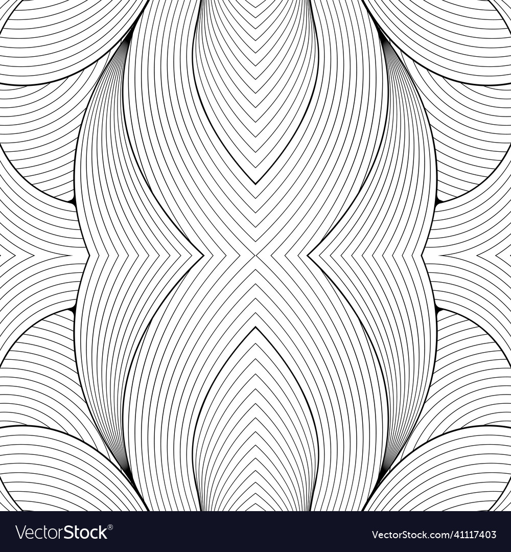 Seamless linear pattern Royalty Free Vector Image