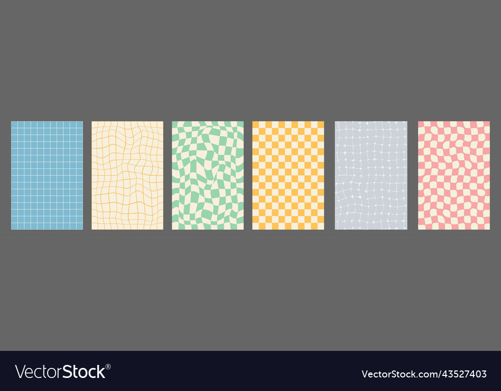 Set of retro patterns a collection backgrounds
