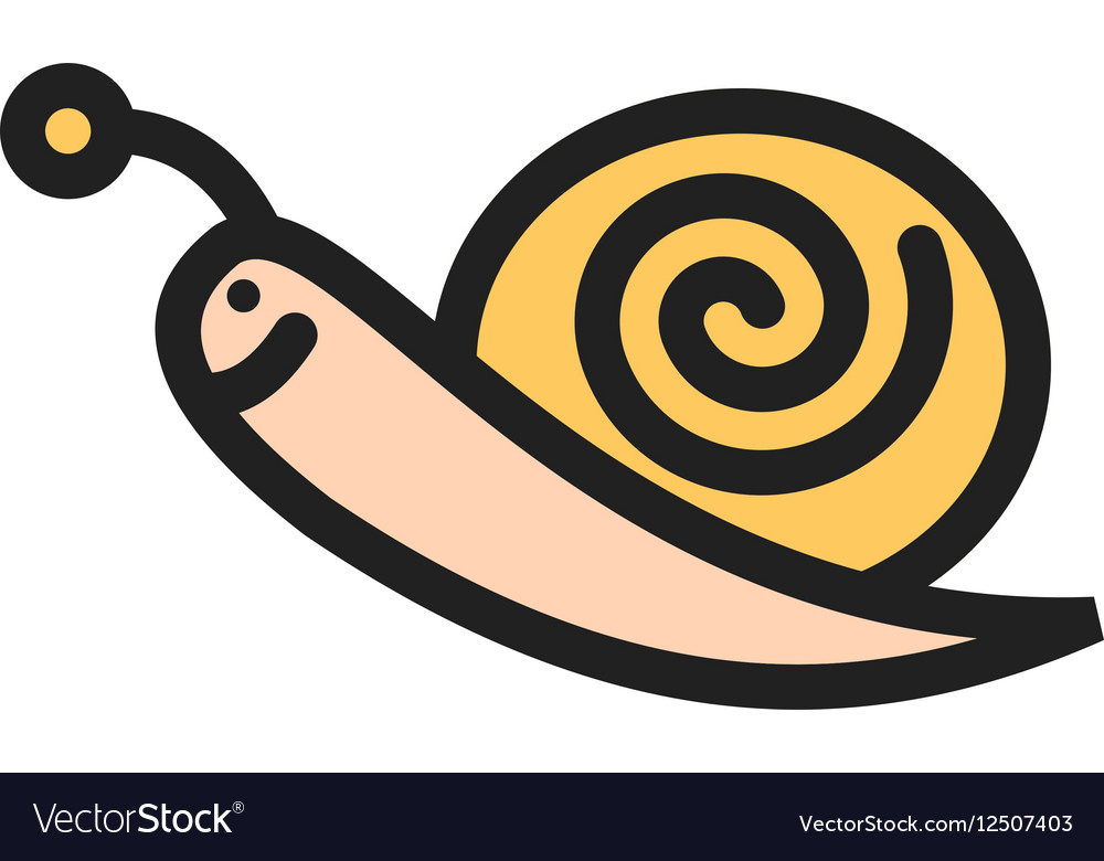 Snail Royalty Free Vector Image - VectorStock