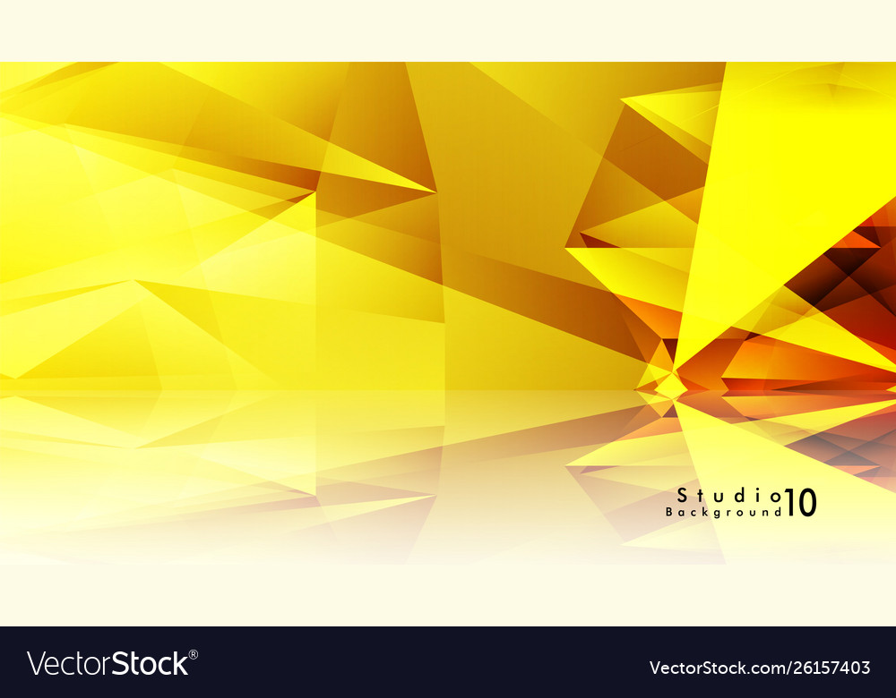 Studio background abstract triangles Vector Image Studio background abstract triangles