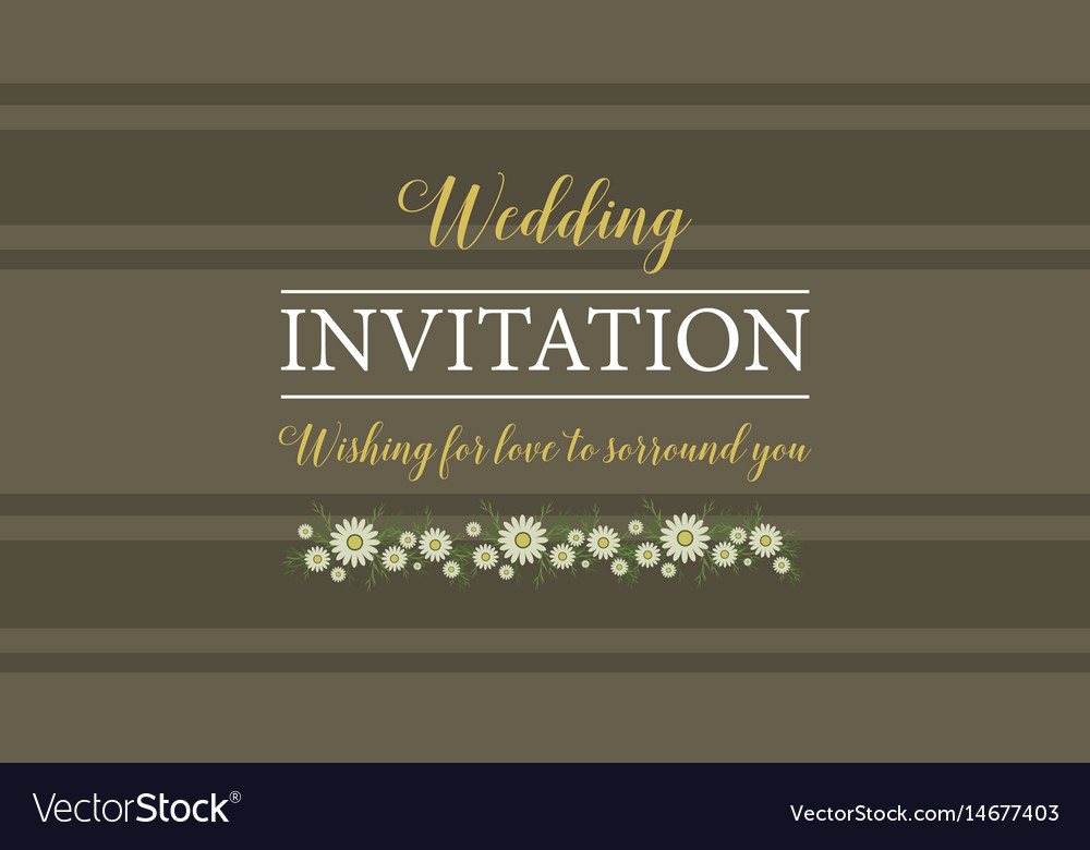 Wedding invitation style graphic collection