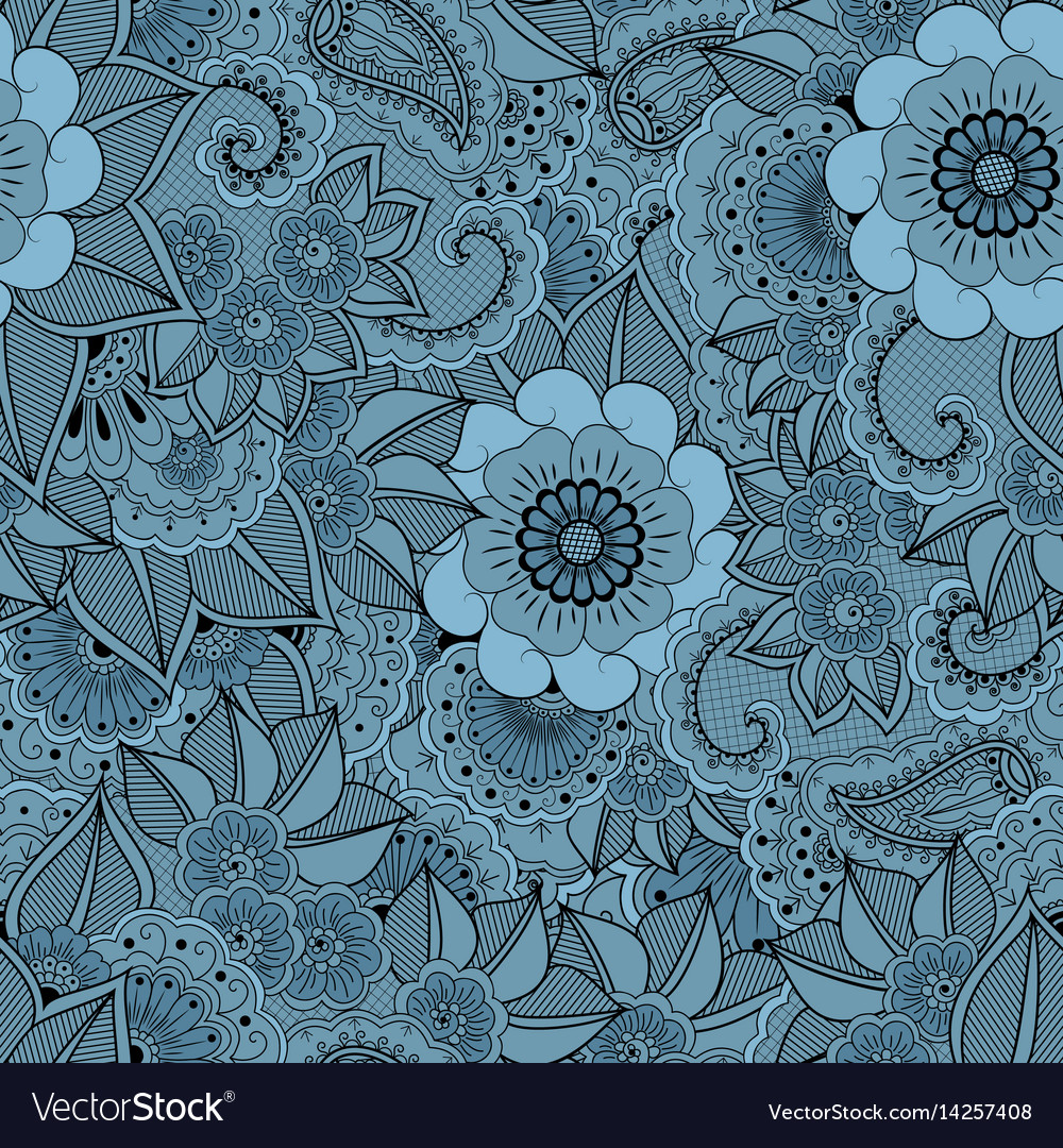 Floral Seamless Pattern - Elegant Ornate
