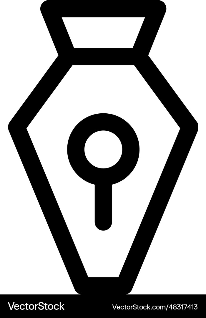 Pen tool icon Royalty Free Vector Image - VectorStock