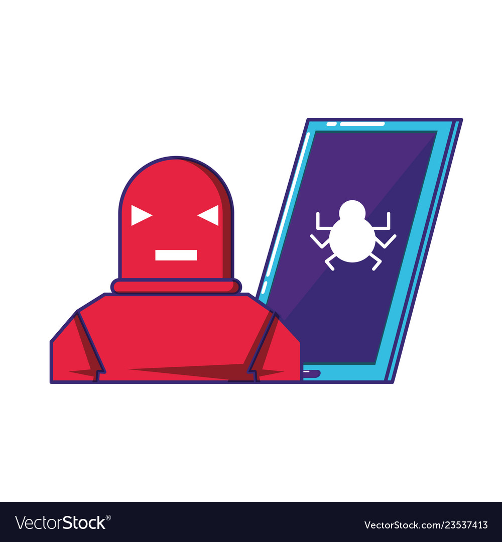 Smartphone device with robot