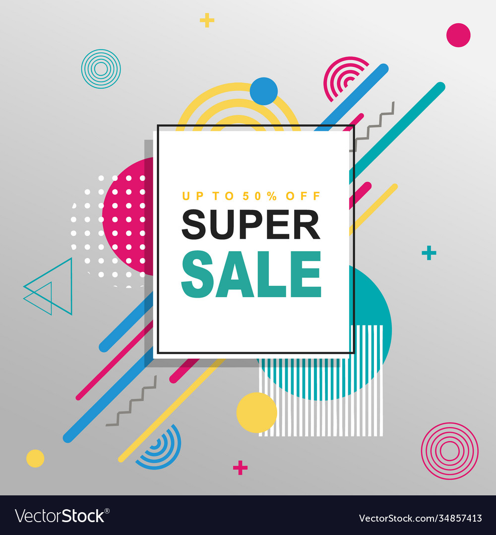 Super sale abstract geometric