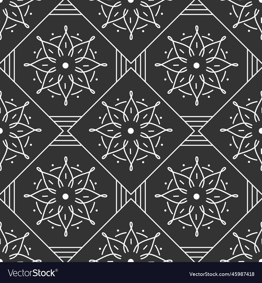 Ethnic Geometric Pattern