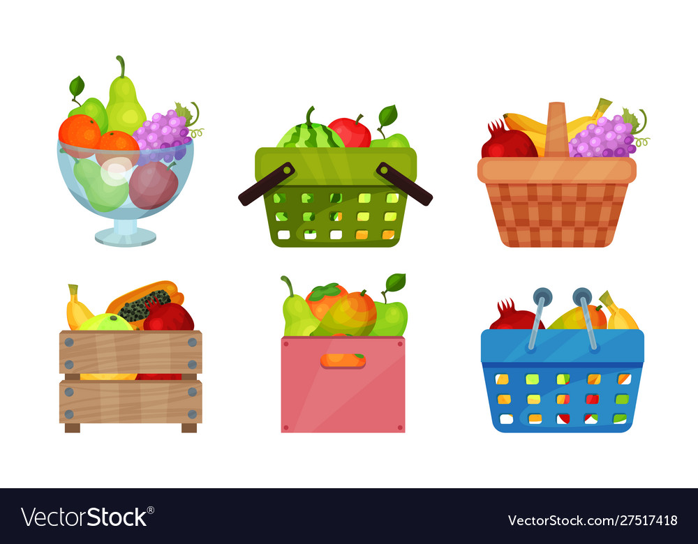 Fruit basket wealth set