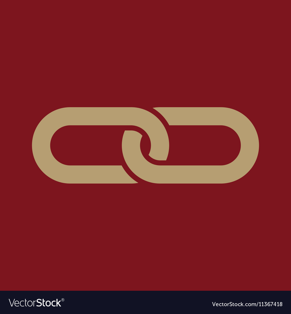 Link icon linked and joined connection