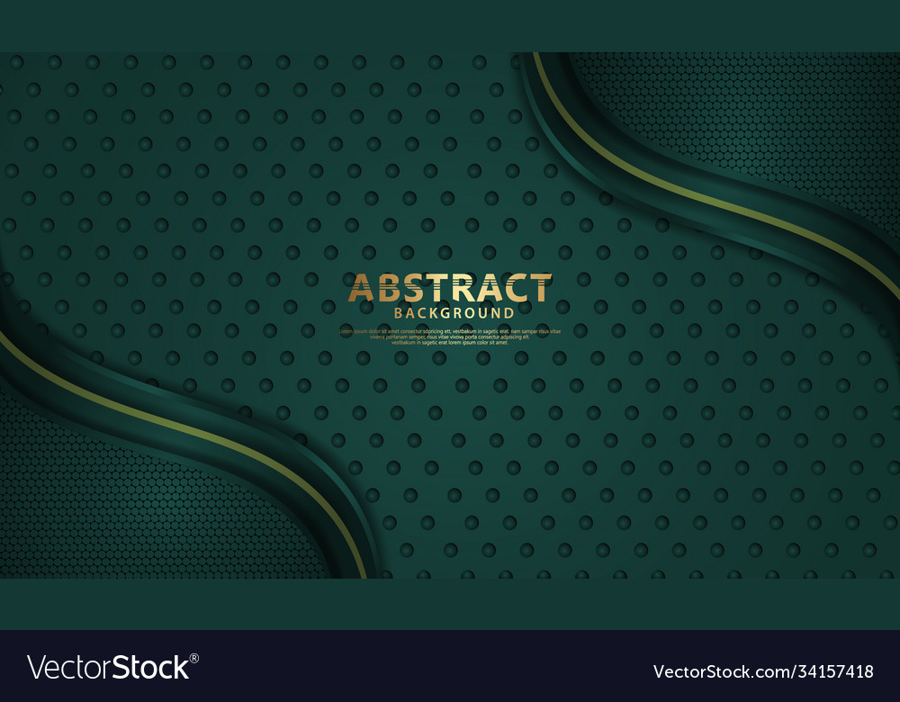 Luxury overlap layers background with lines vector image Luxury overlap layers background with lines