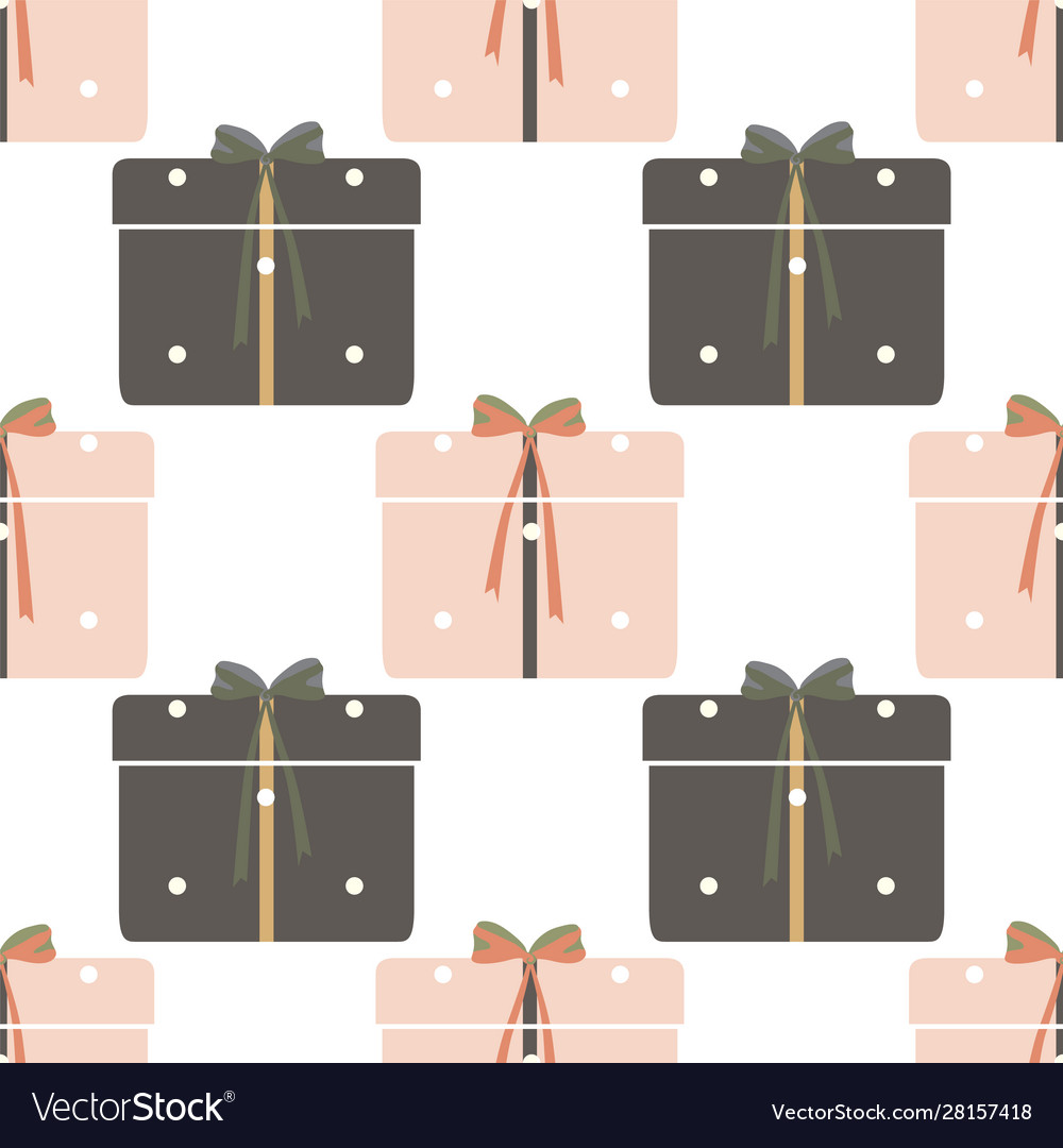 Seamless abstract retro geometric pattern