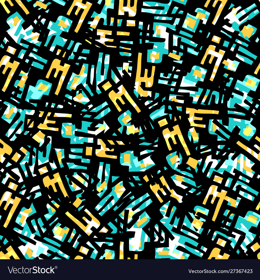 Color abstract seamless quality pattern