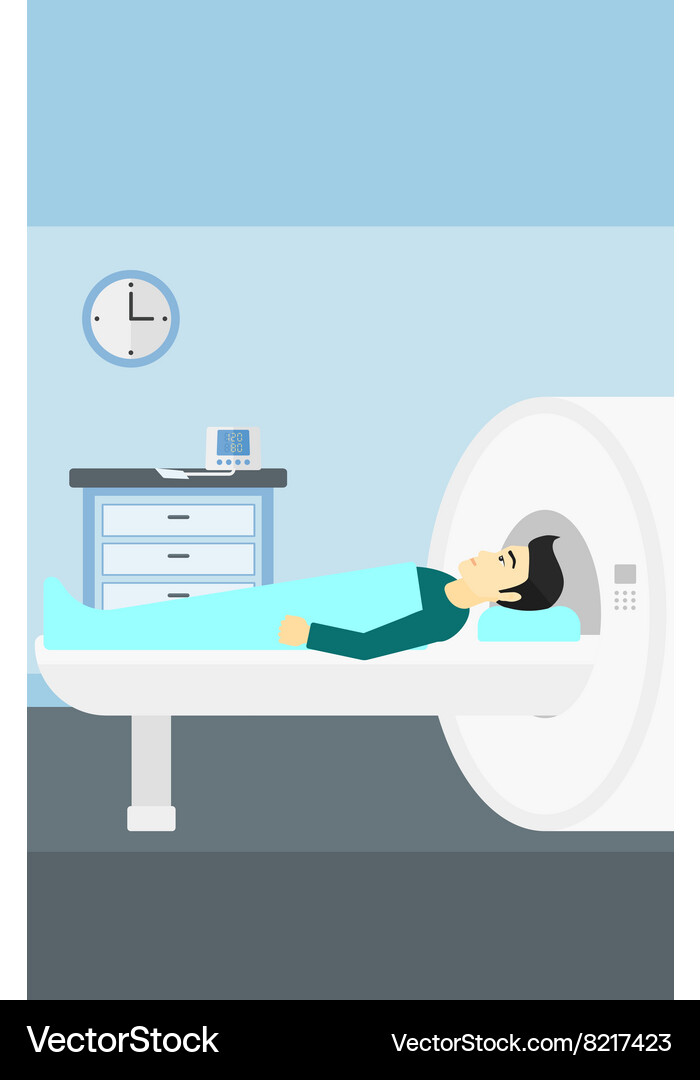 Magnetic resonance imaging Royalty Free Vector Image