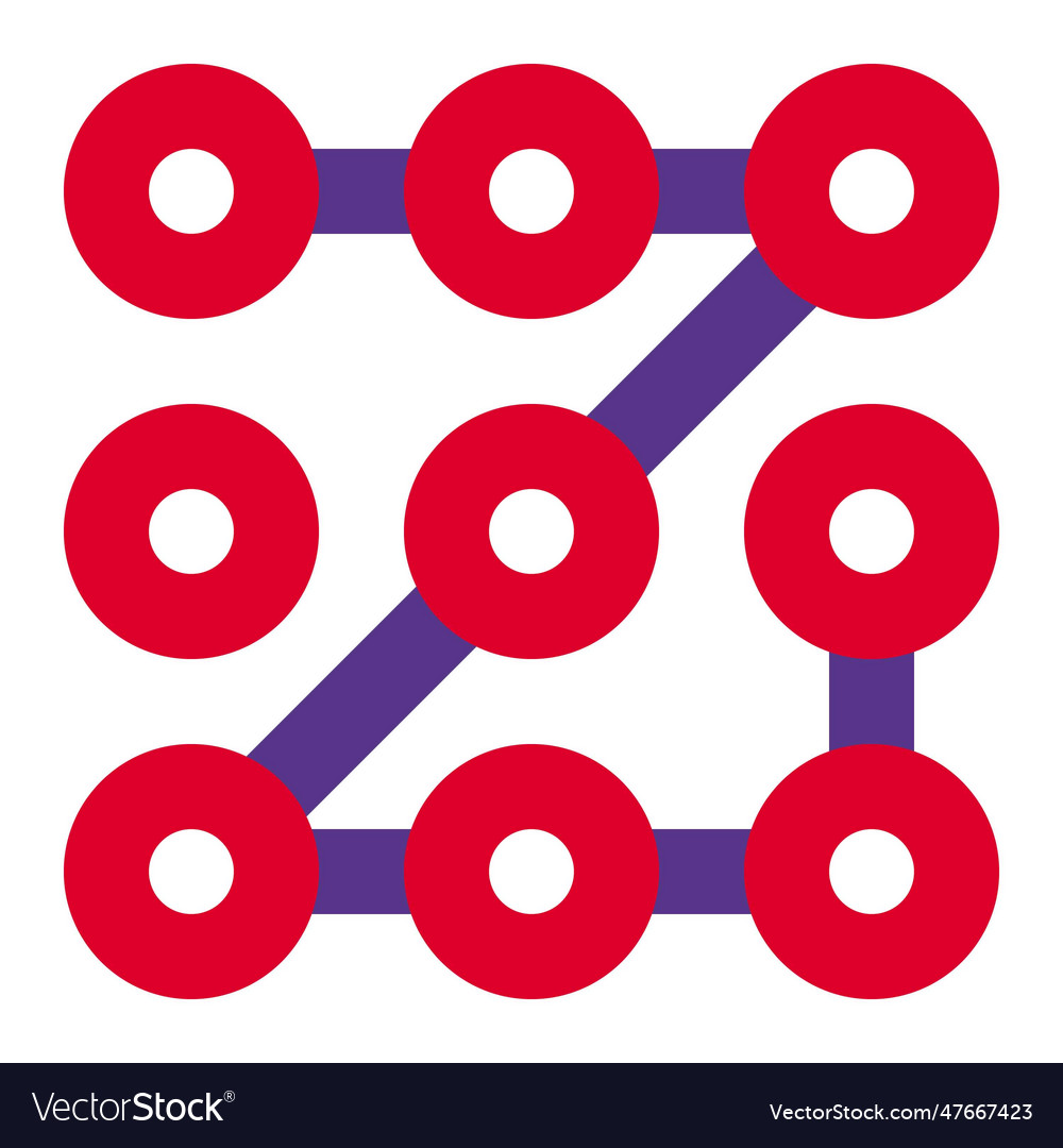 Pattern lock gesture passcode for safety measure