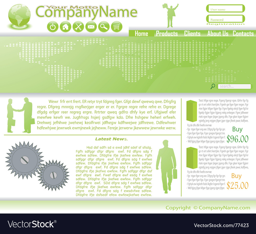 Website Template - Web Design