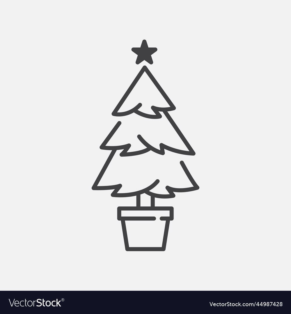 Fir tree icon design