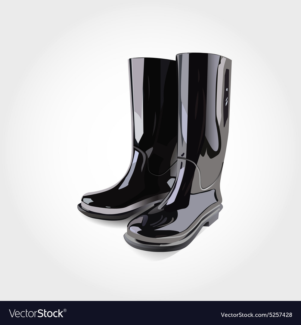 white gumboots