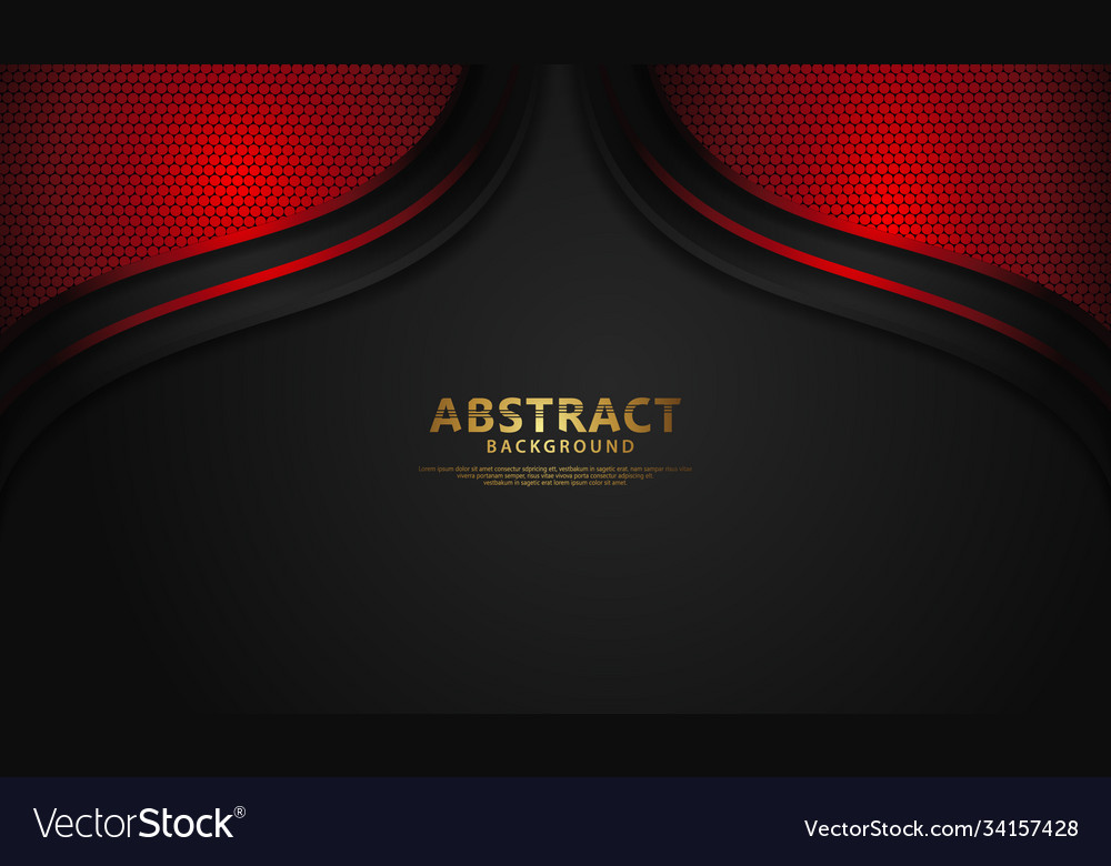 Luxury overlap layers background with lines vector image Luxury overlap layers background with lines