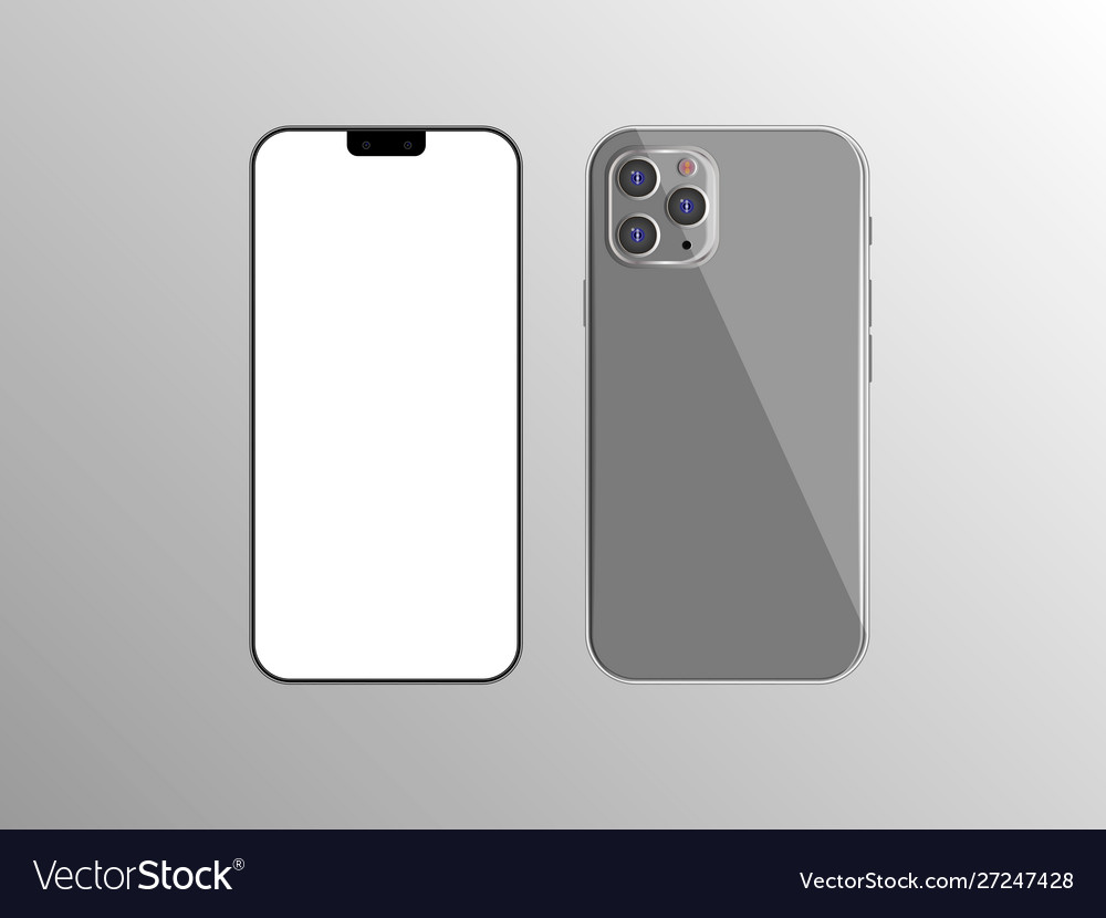 iphone flat vector