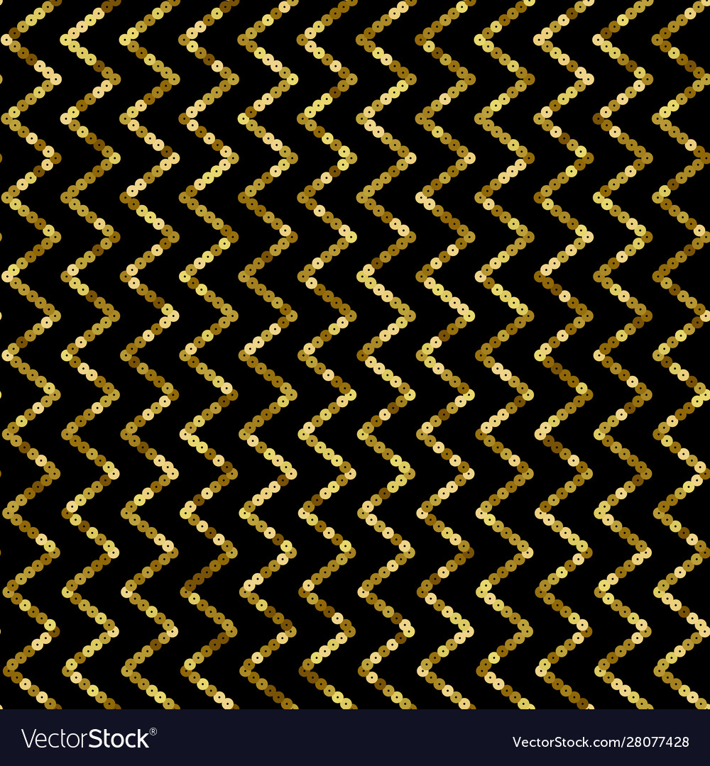 Pailletten nahtlose Muster abstrakt zick zag vector image Pailletten nahtlose Muster abstrakt zick zag