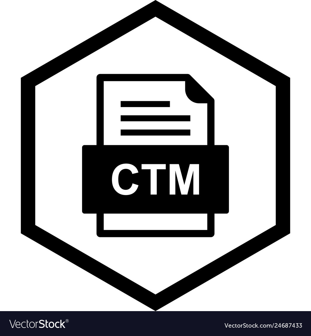 Ctm file document icon