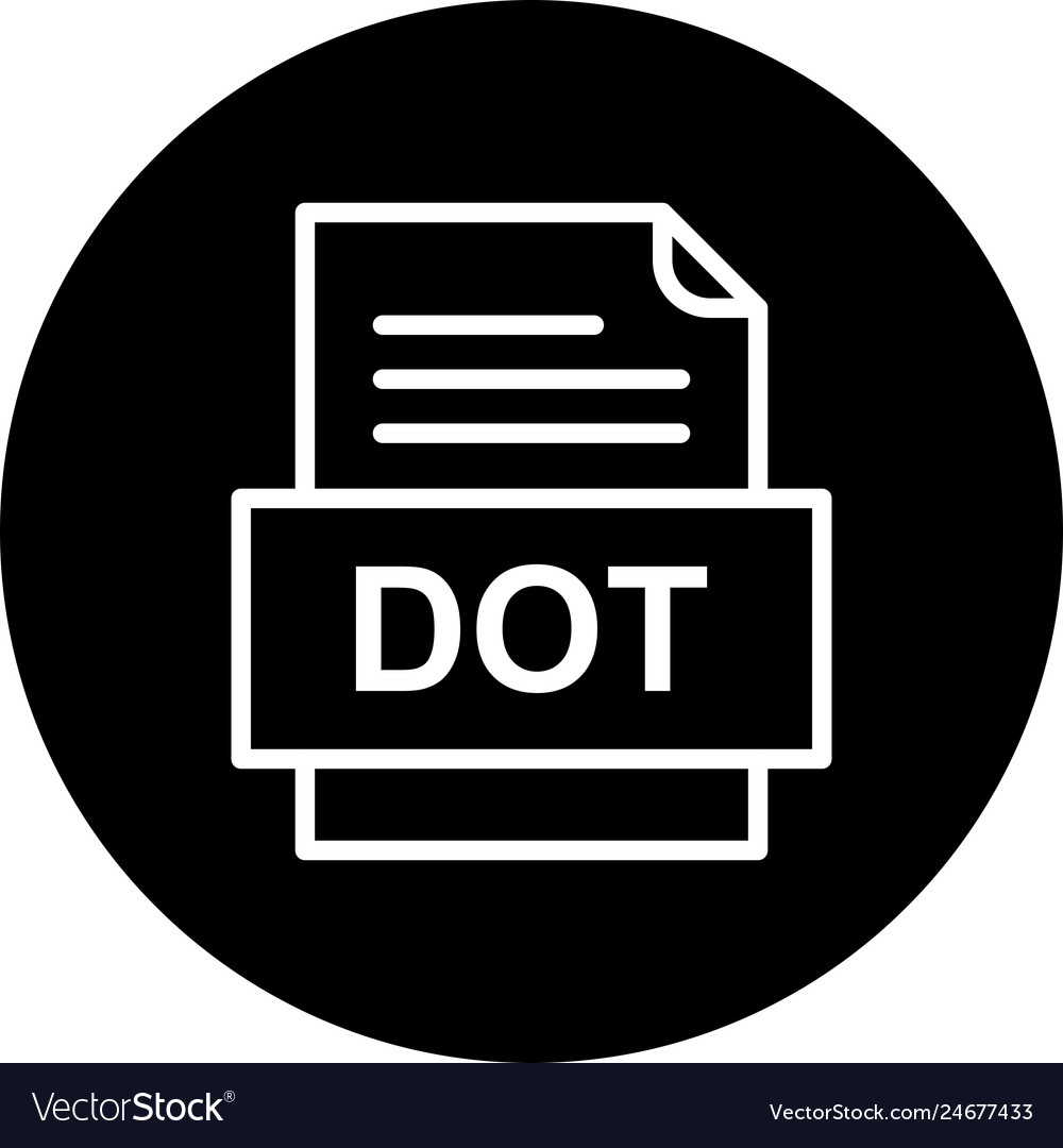 Dot file document icon
