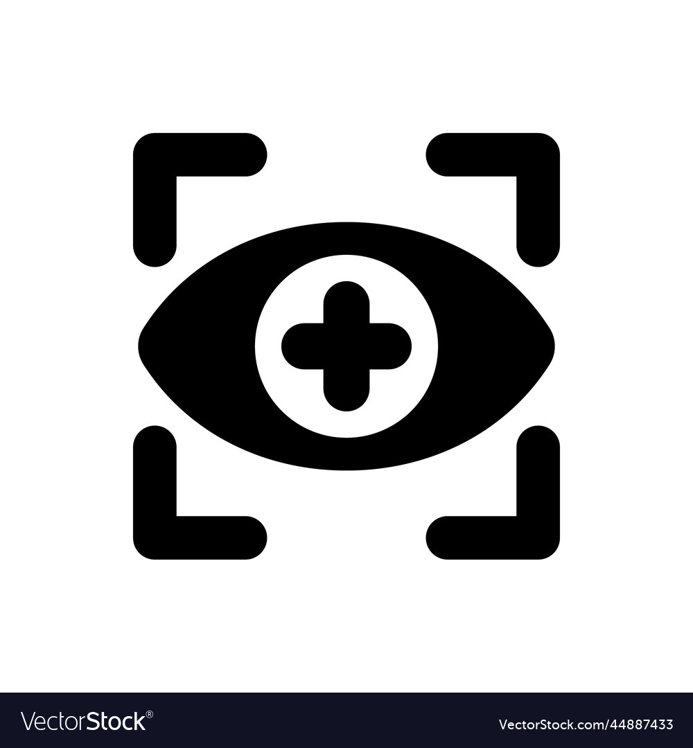 Iris authentication icon