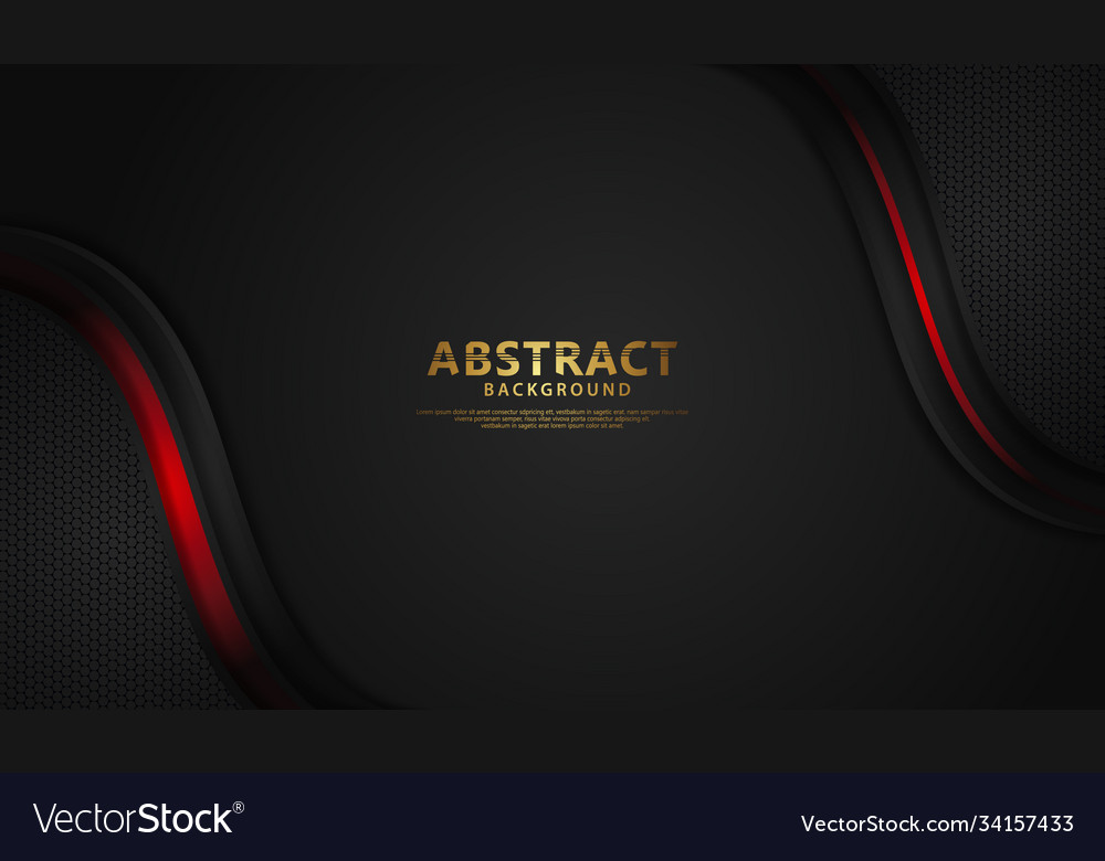 Luxury overlap layers background with lines vector image Luxury overlap layers background with lines
