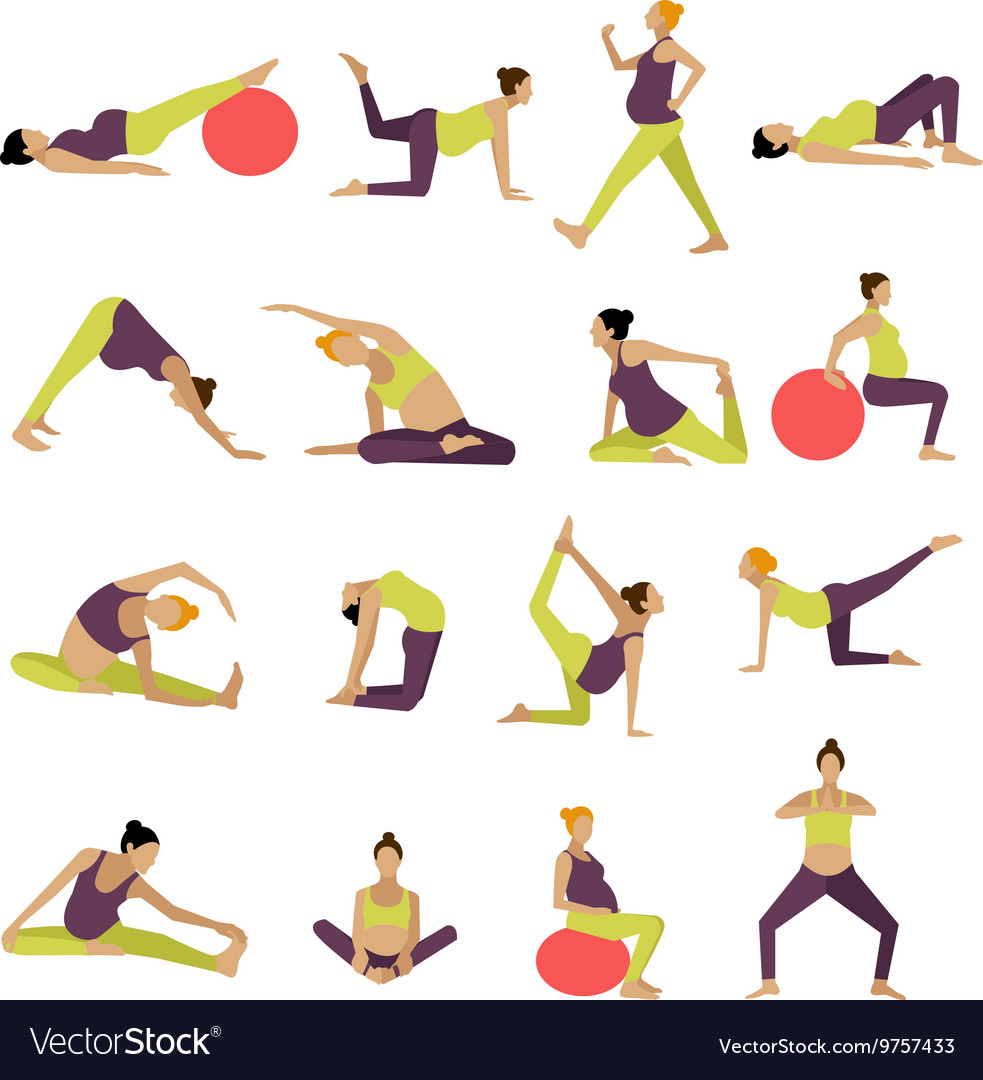 Pregnant Women Yoga Set