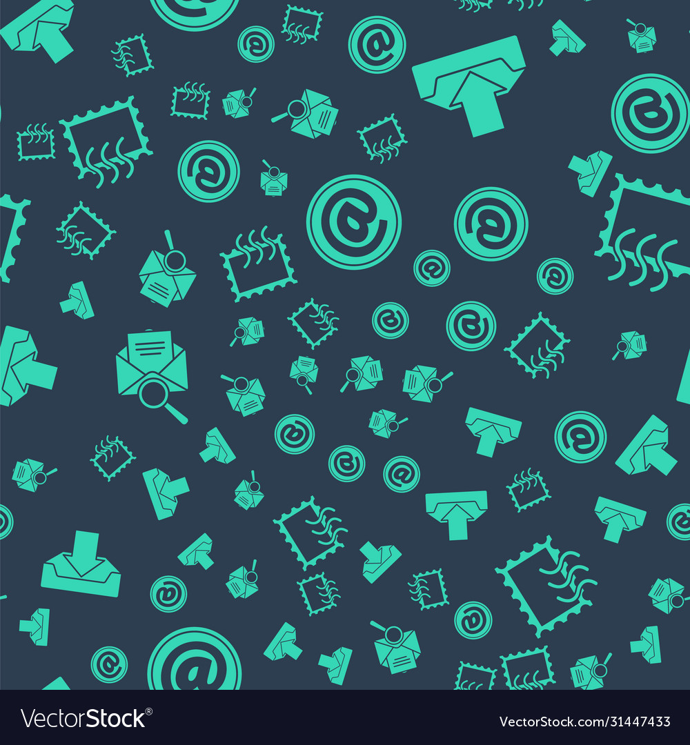 Set mail and e-mail download inbox envelope vector image Set mail and e-mail download inbox envelope
