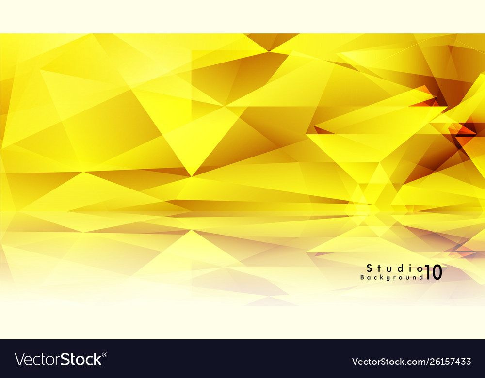 Studio background abstract triangles Vector Image Studio background abstract triangles