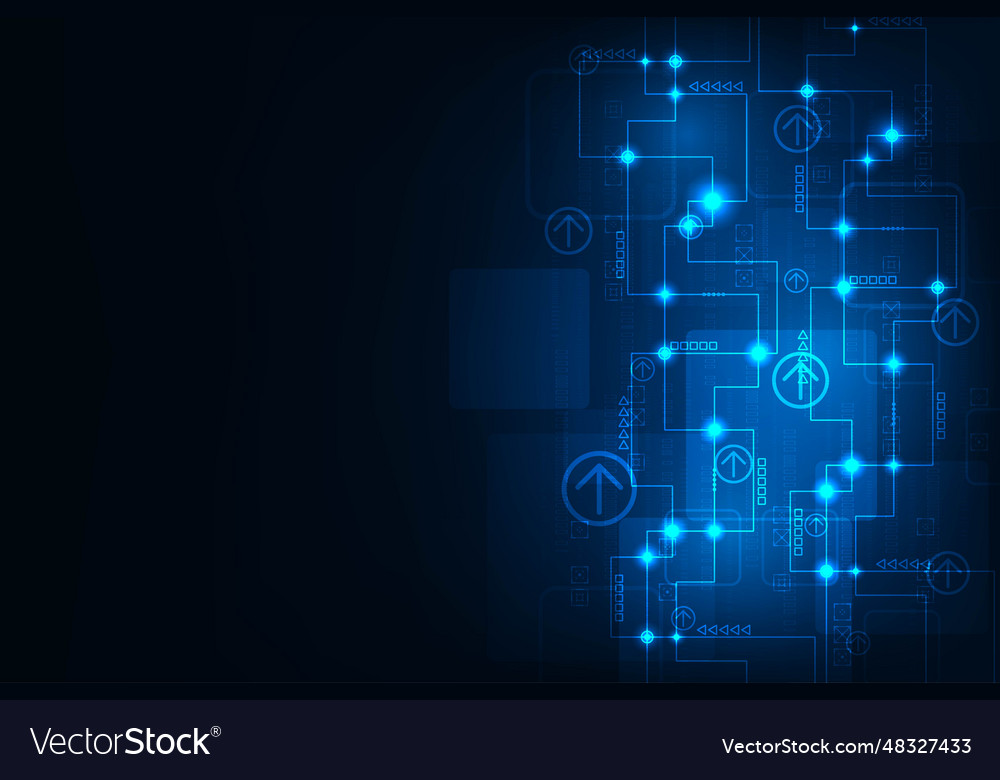 Technology commucation concept network abstract