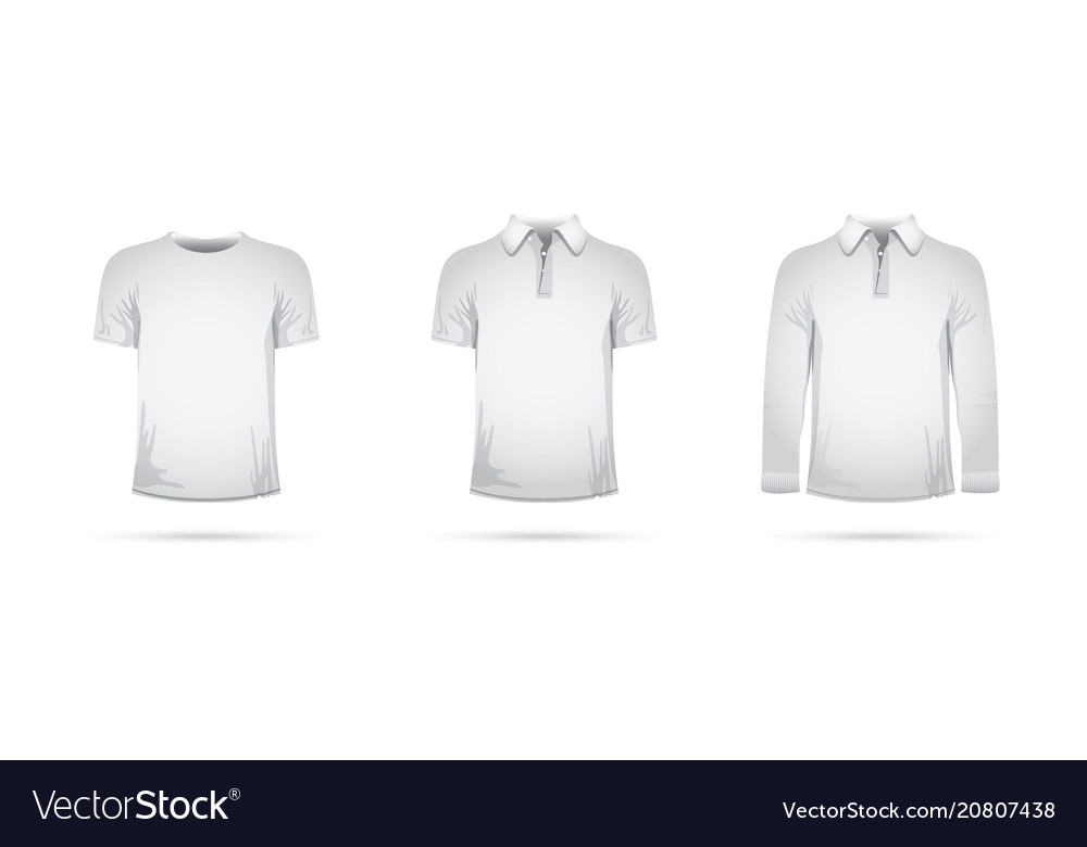 A set of white t-shirts