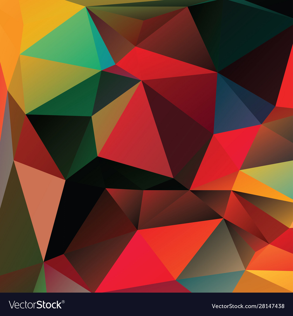 Abstract retro triangle background