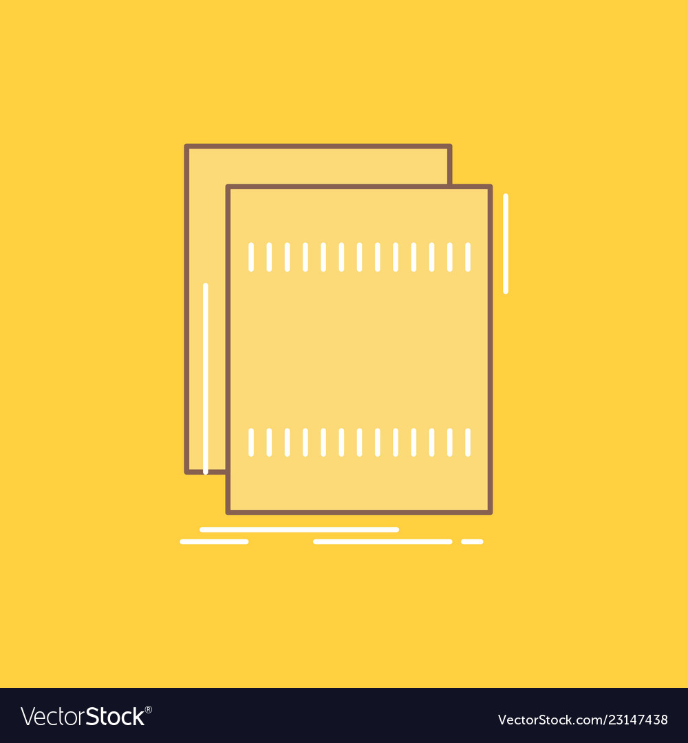 Audio file loop mix sound flat line filled icon vector image Audio file loop mix sound flat line filled icon