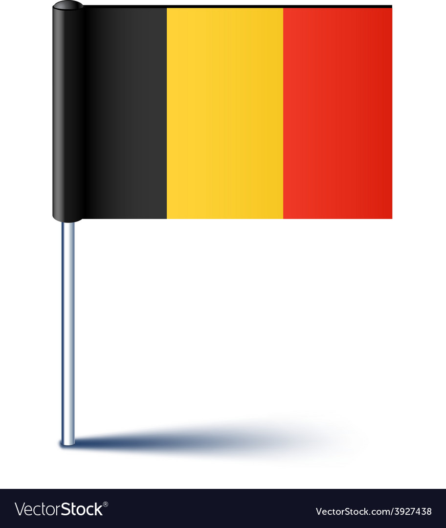 Belgian flag Royalty Free Vector Image - VectorStock