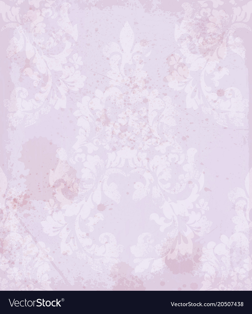 Damask pattern handmade