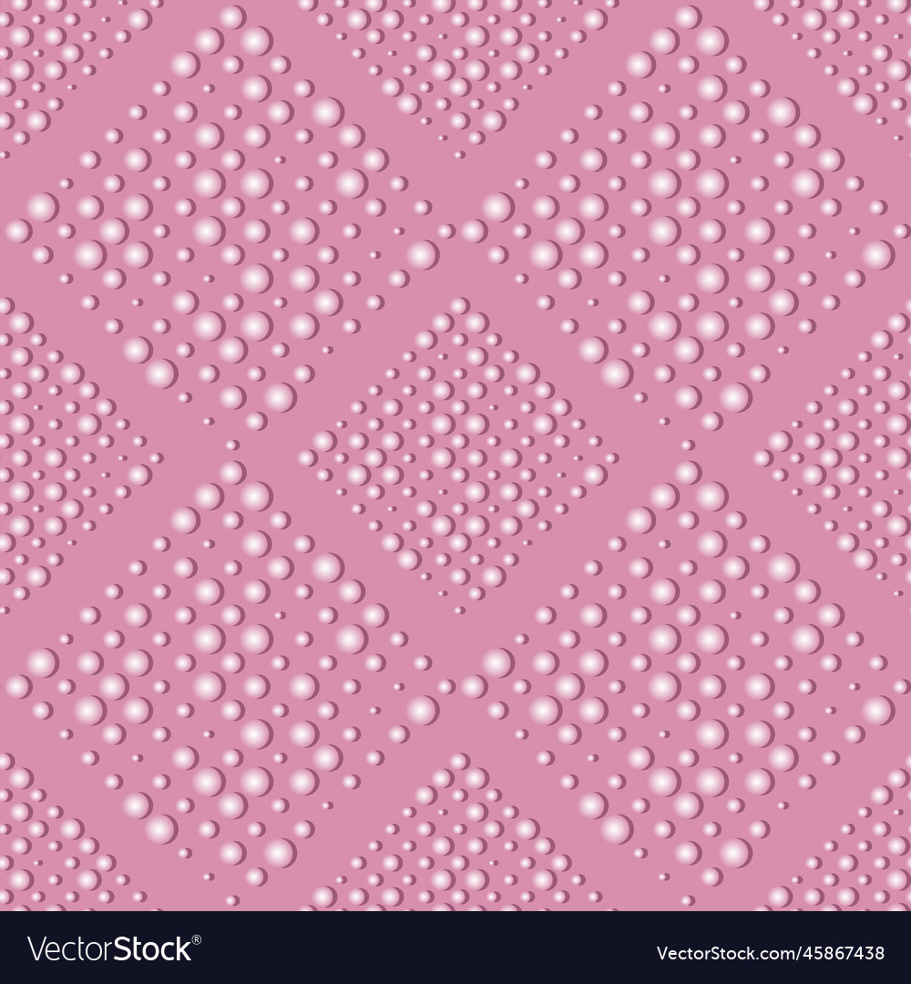 Seamless polka dot pink pattern with gradient vector image Seamless polka dot pink pattern with gradient