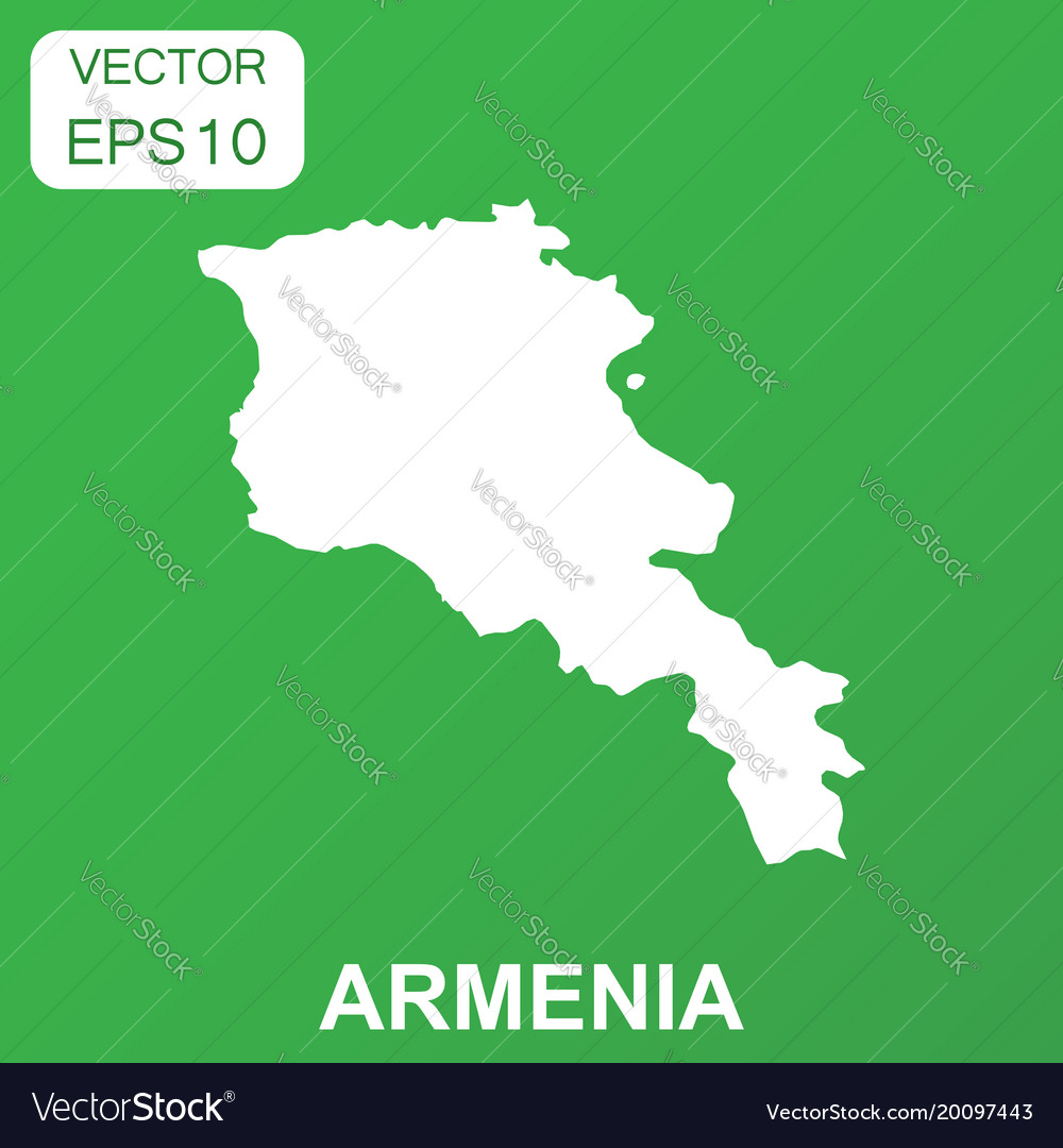 Armenia map Royalty Free Vector Image - VectorStock