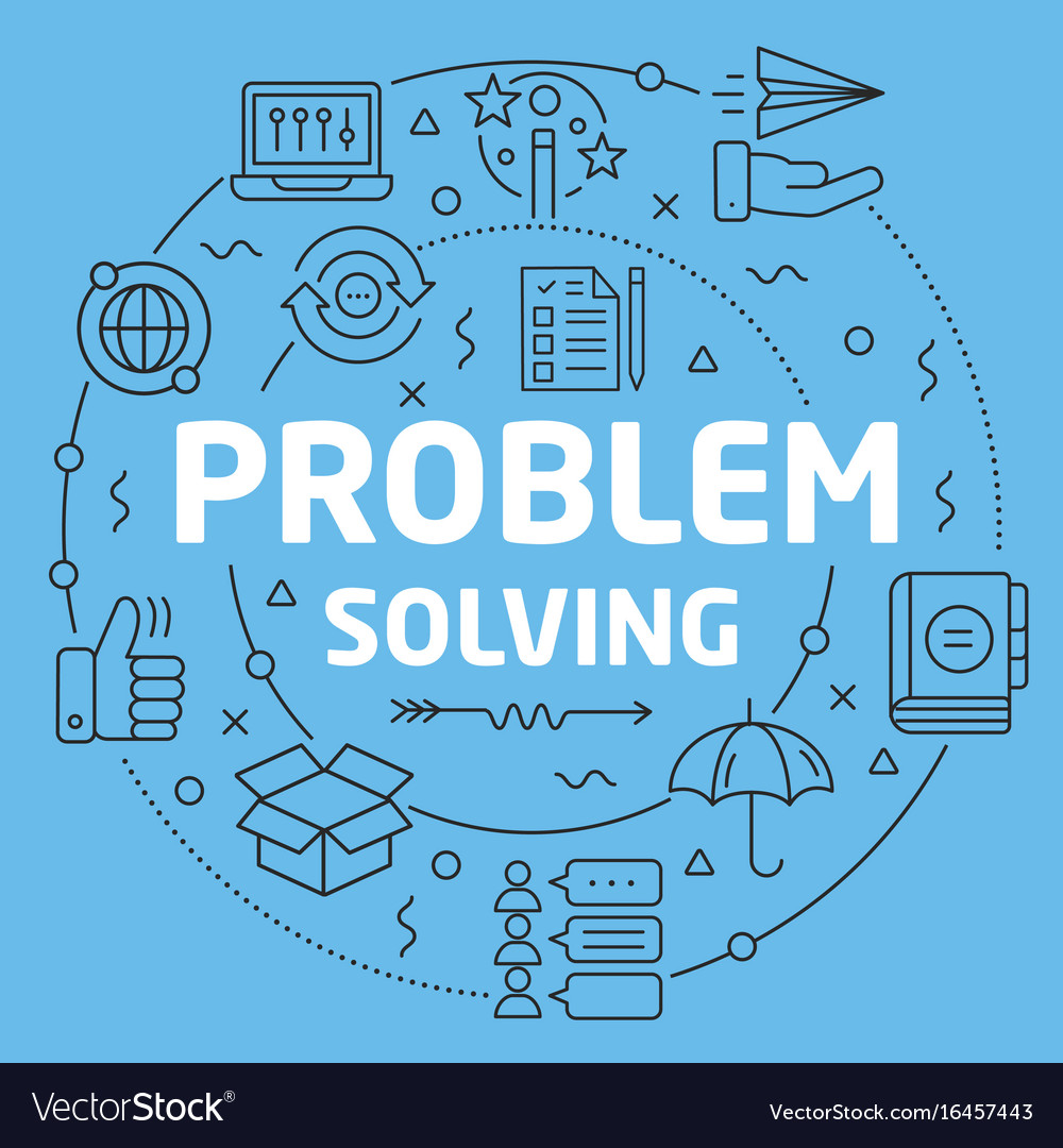 Blue line flat circle problem solving