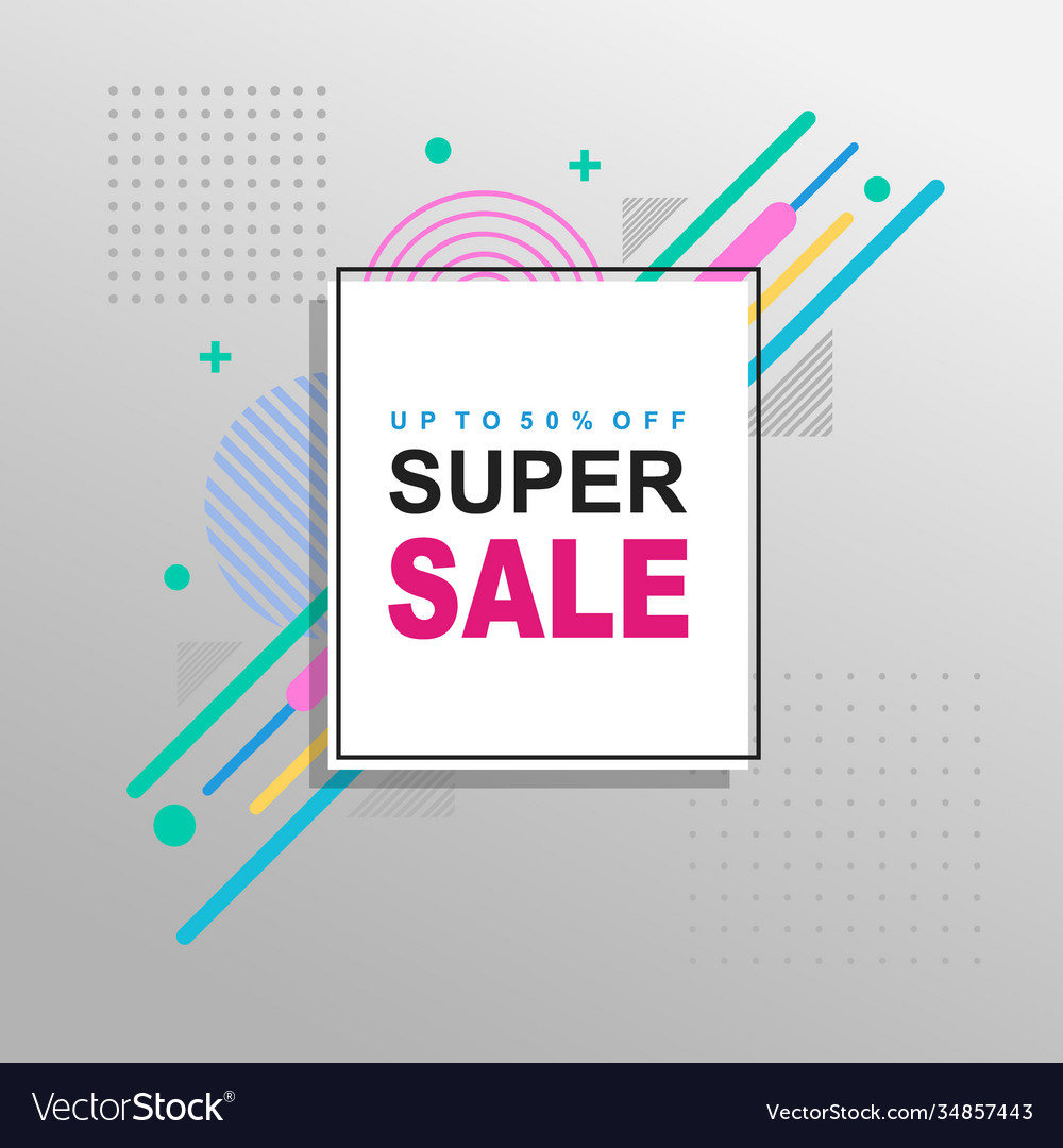 Super sale abstract geometric