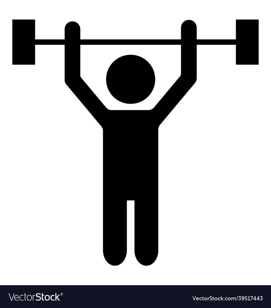 Weightlifting Royalty Free Vector Image - VectorStock