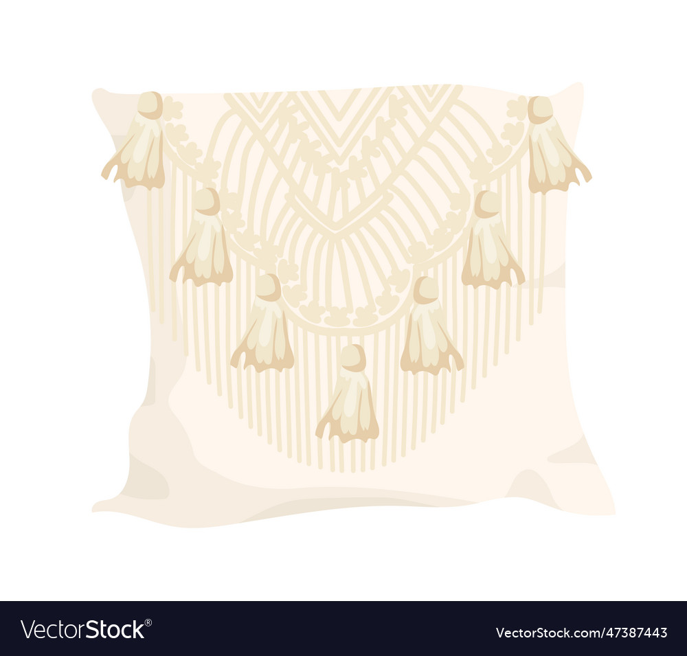 White soft pillow concept