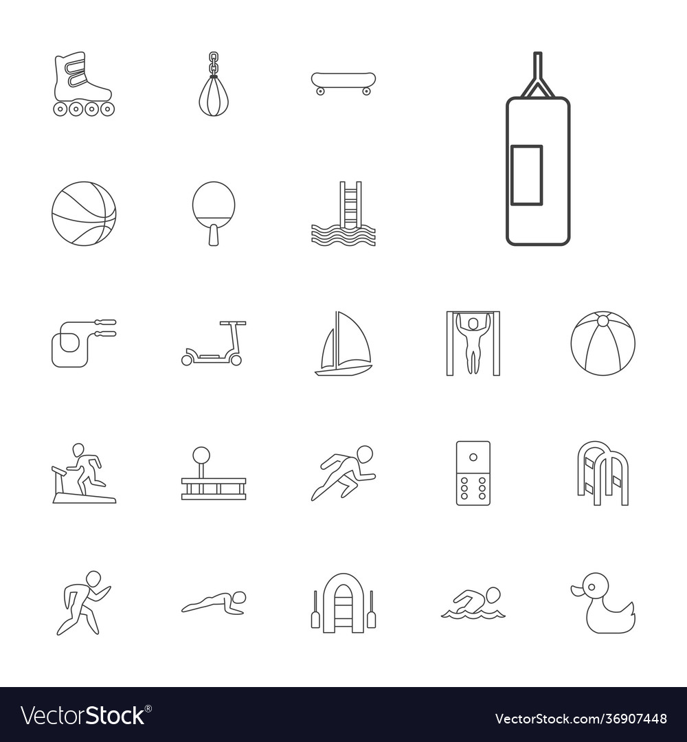 22 activity icons